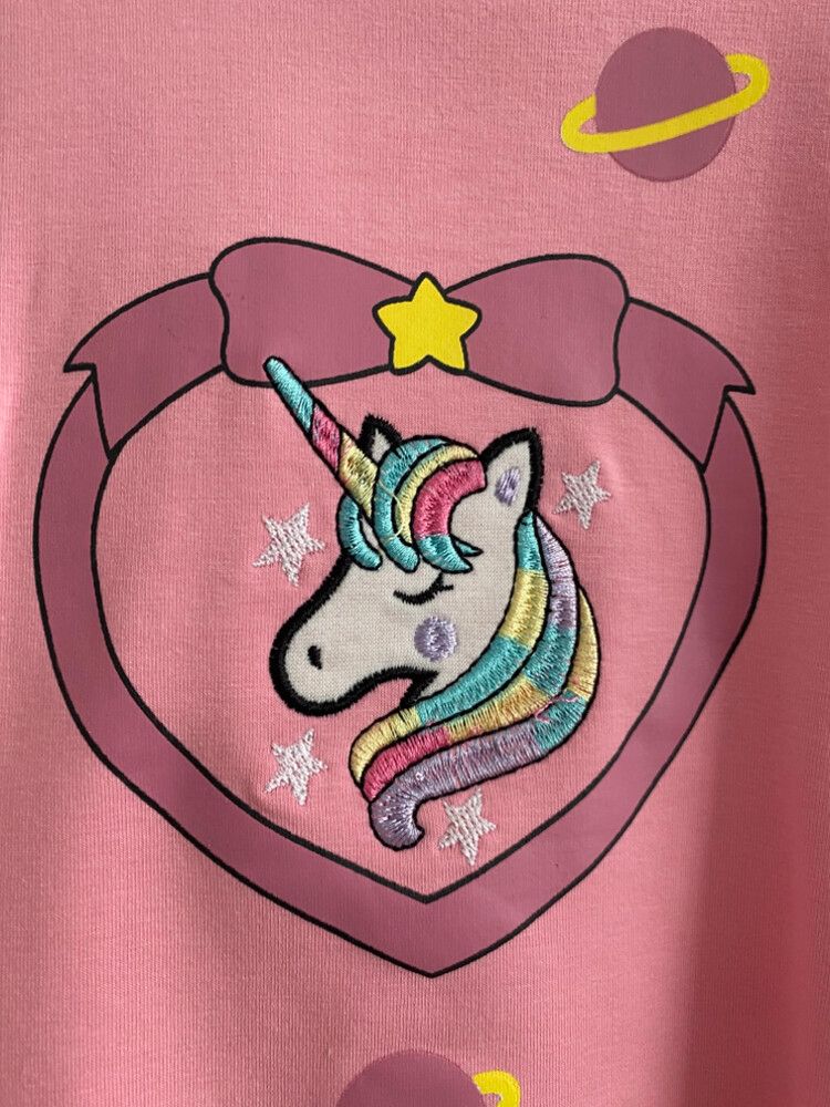 Pink Unicorn Jumper