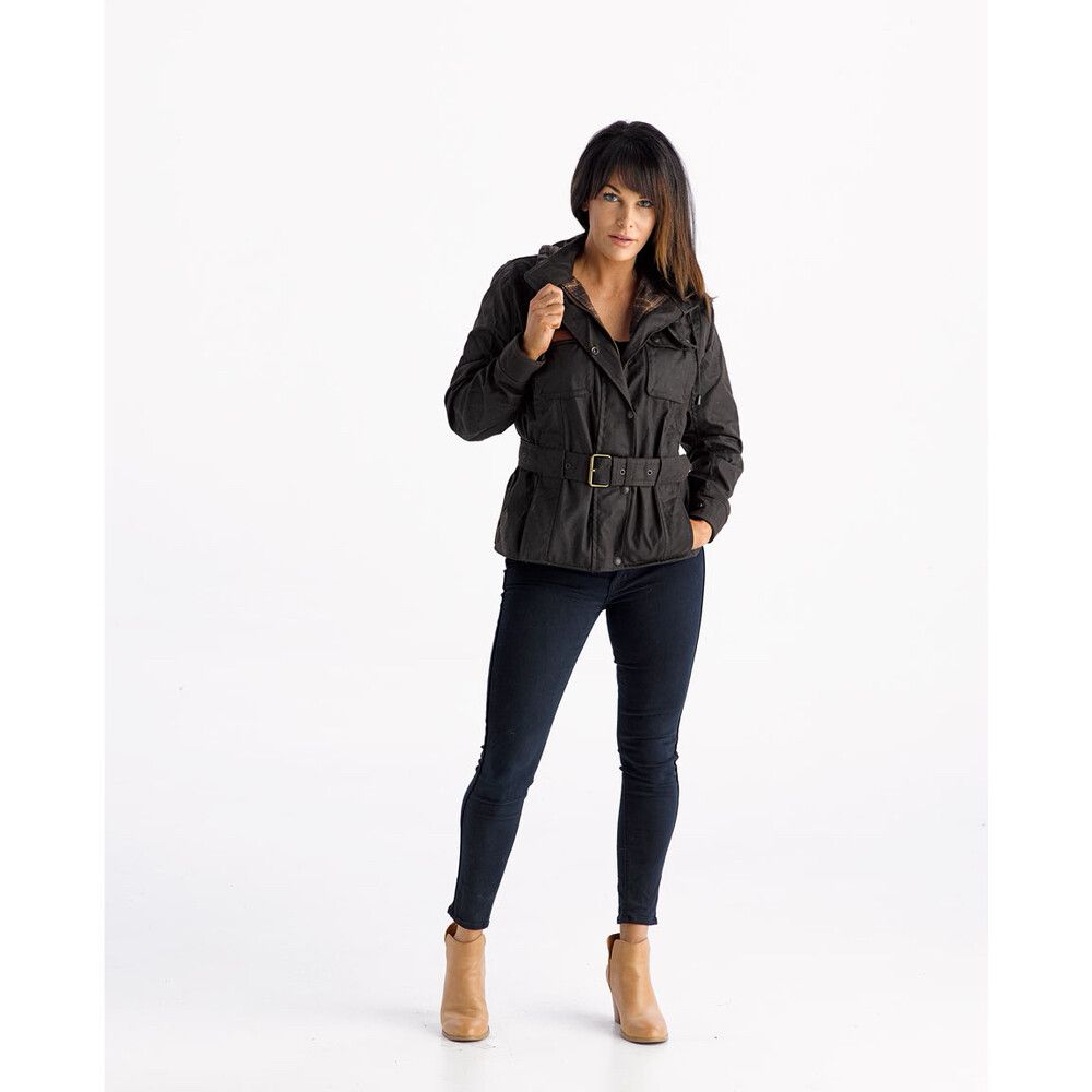Didgeridoonas Brown Waxed Jacket