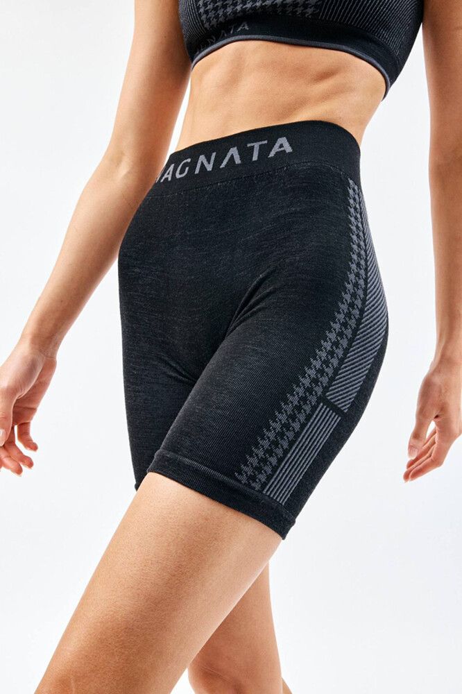 Nagnata - SUKI SIDE STRIPE BIKER SHORT on Designer Wardrobe