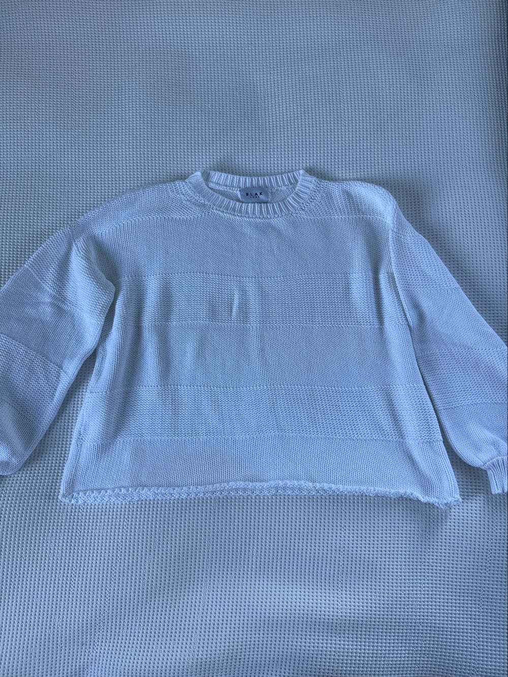 Blak Love White Jumper