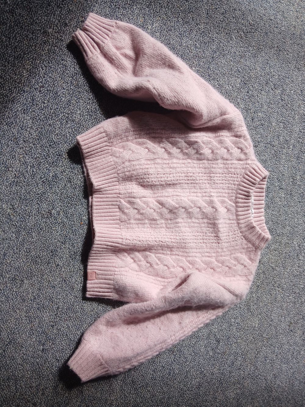 Country Road, Pink Cable Knit Jumper