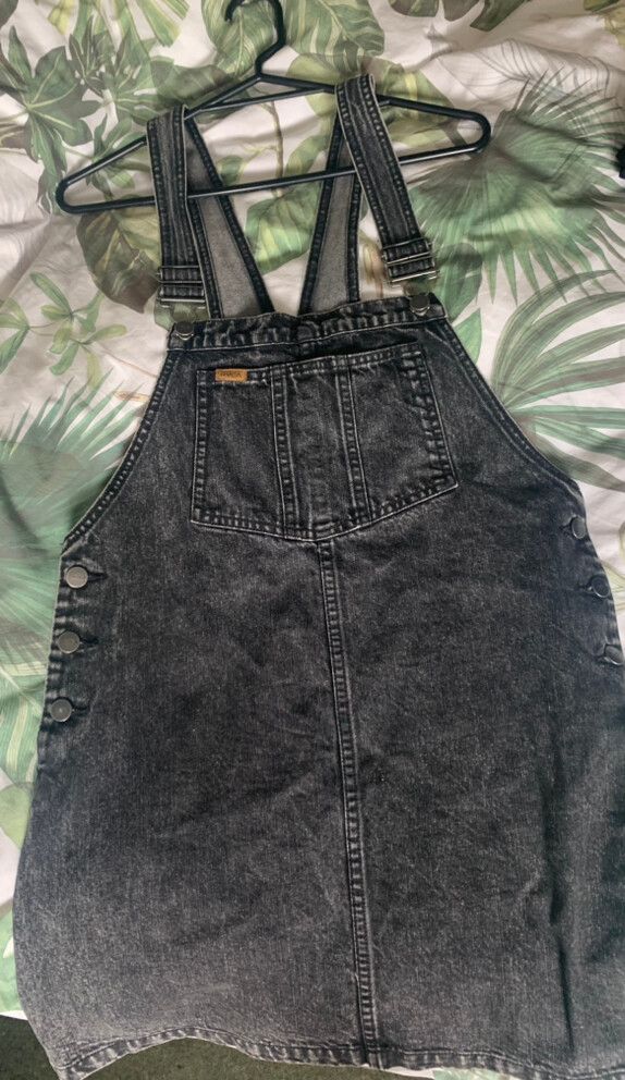 rvca denim dress Jessie Mini Dress