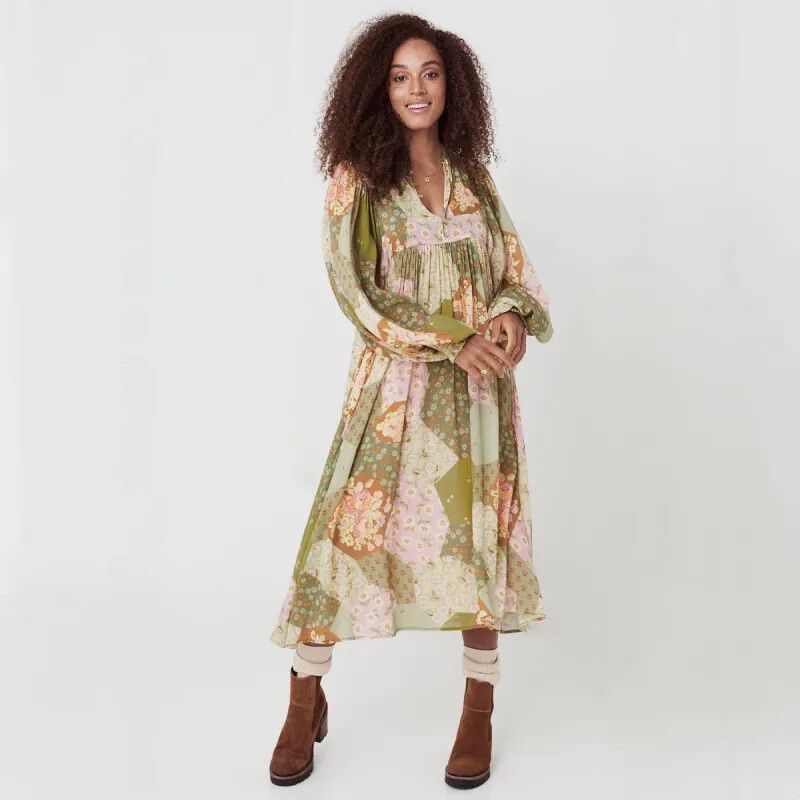 Spell Freda Boho Midi Dress XS