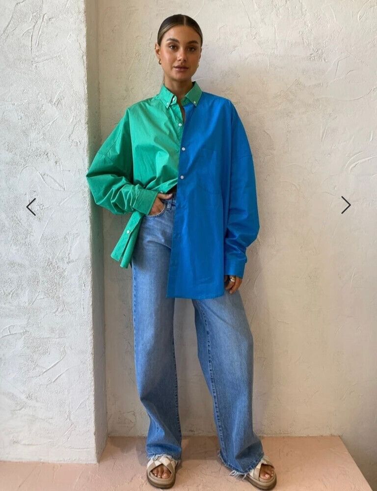 Blanca Henrietta Shirt: Size XS/S