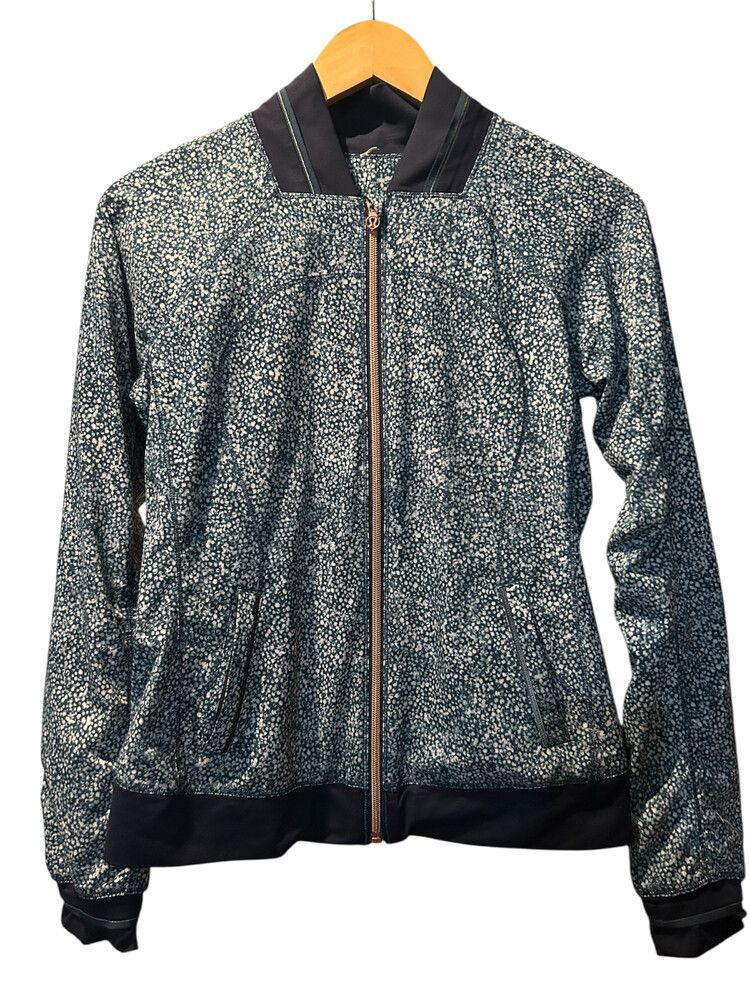 Lululemon Print Bomber Style Jacket
