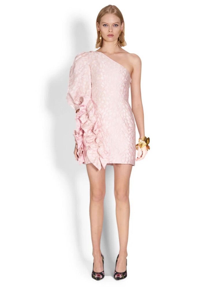 open lace back dress Nicola Finetti - Marisol Gown