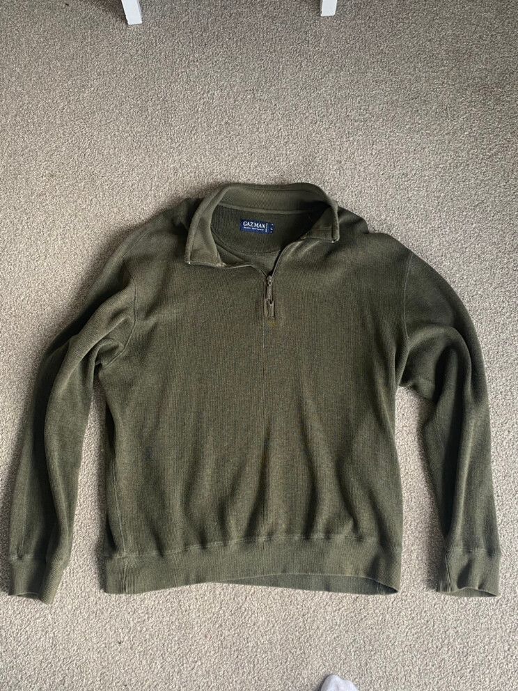 Green Men’s Knit