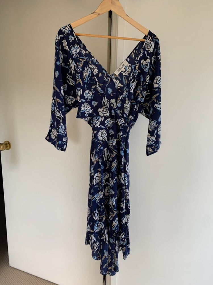 Diane Von Furstenberg Pure Silk Wrap Dress