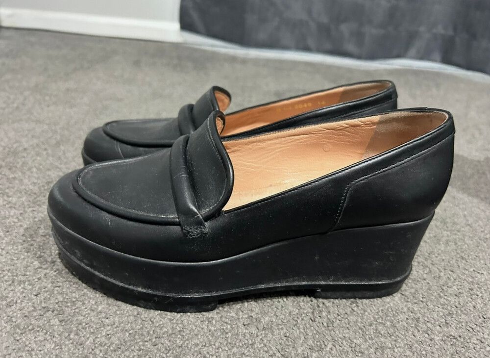 Robert Clergerie Black Yokole Loafers