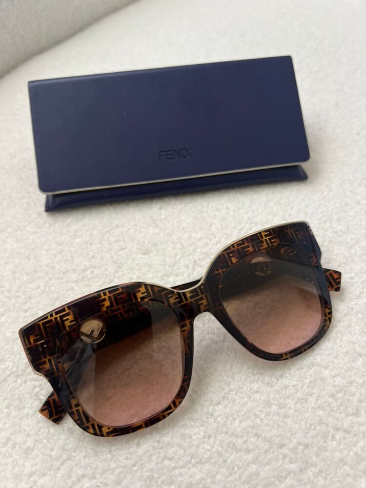 Fendi Brown Sunglasses eyewear