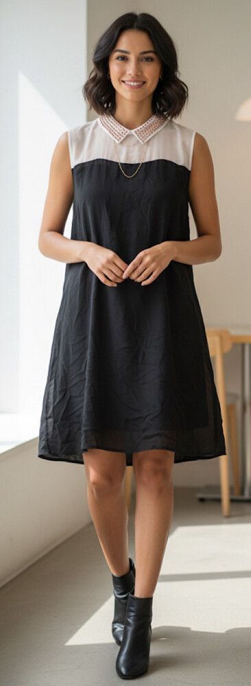 womens black polka dot dress The Black Deep V Neck Polka Dot Mini Dress
