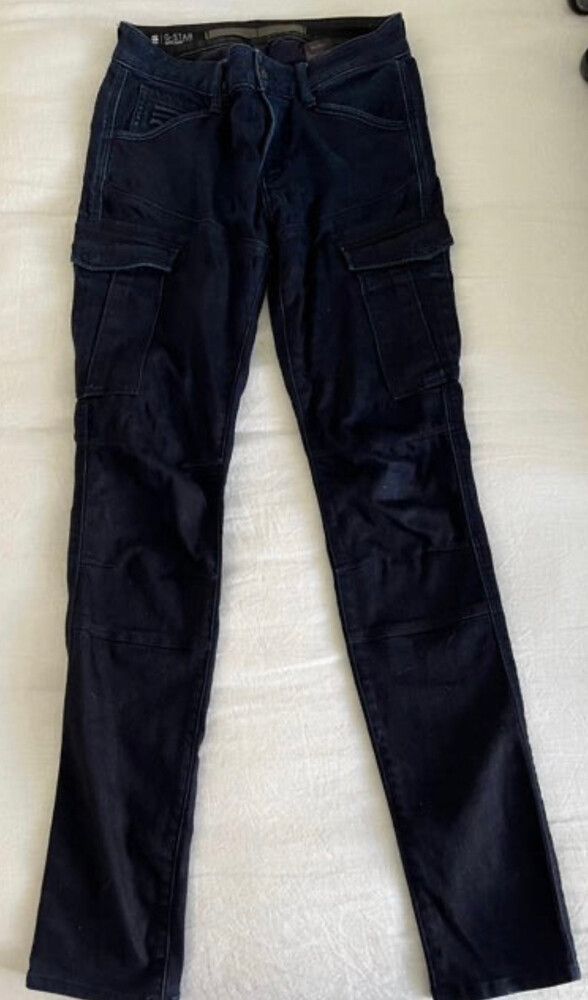 G-Star Raw Designer Super Skinny Dark Dark Denim Jeans Size 28/32