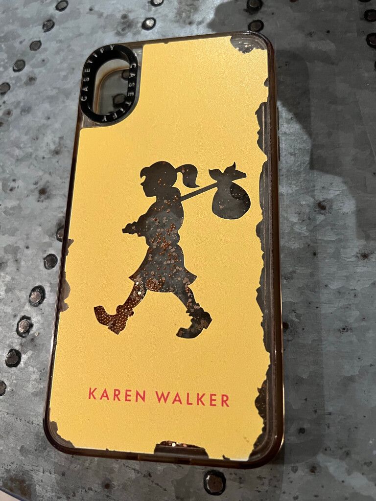 Casetify Karen Walker Runaway Glitter impact iPhone XS Max Case