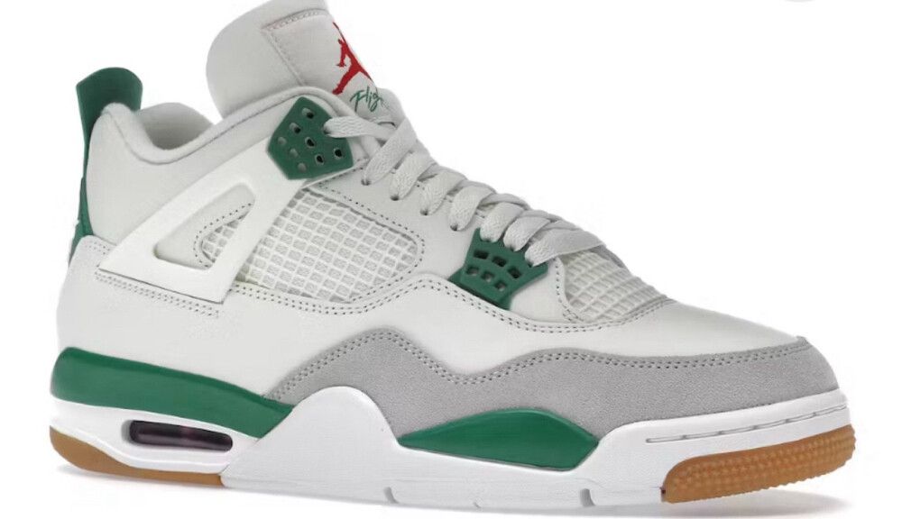 JORDAN 4 RETRO SB PINE GREEN RRP $850