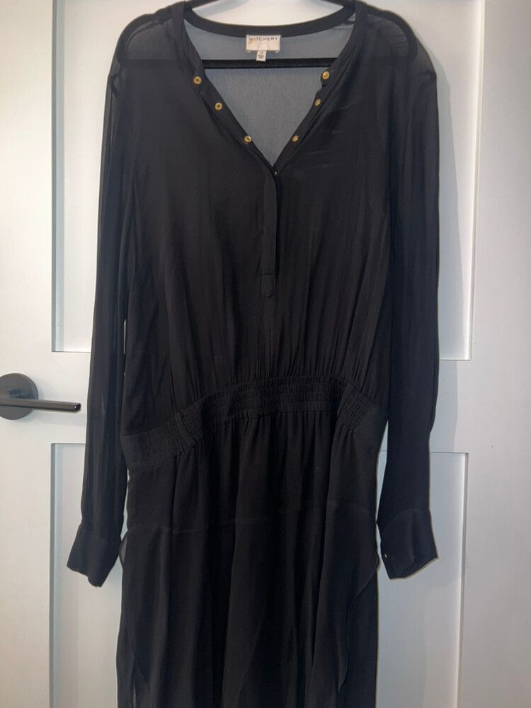 chinese dress ladies MÉLANI The Label AMARI Reversible Long Sleeve Dress main image 0