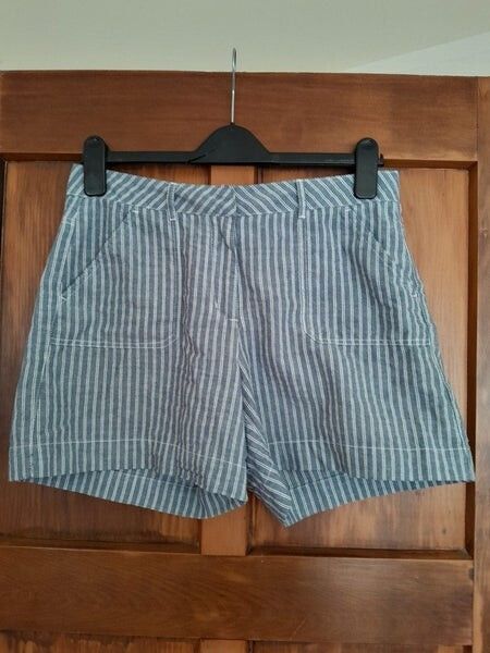 R.M. Williams Blue Stripe Shorts