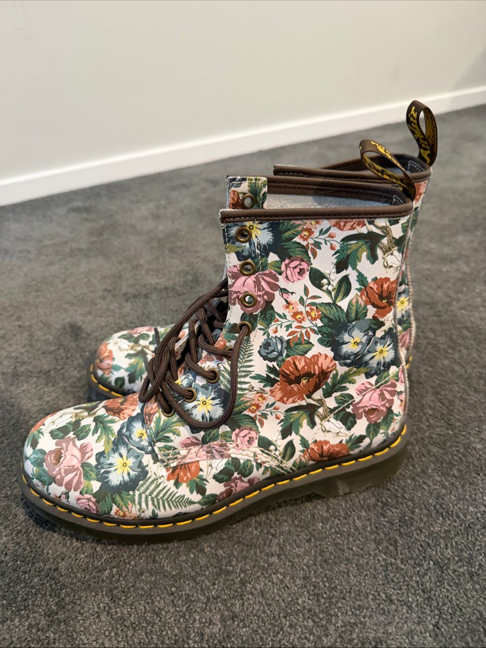 Dr. Martens Floral Print Boots