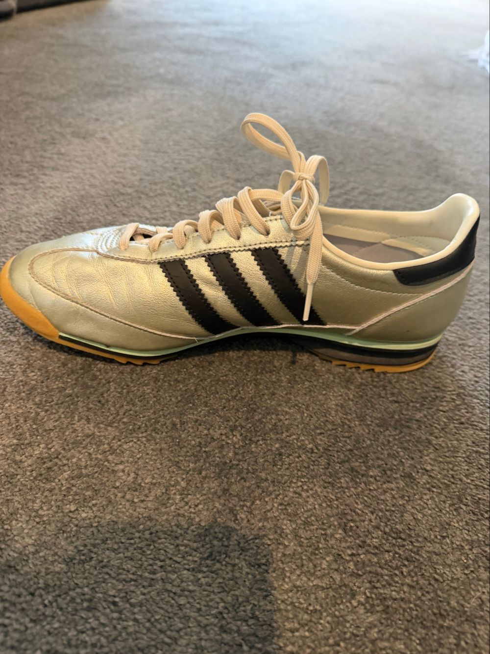 Adidas Gold Sneakers