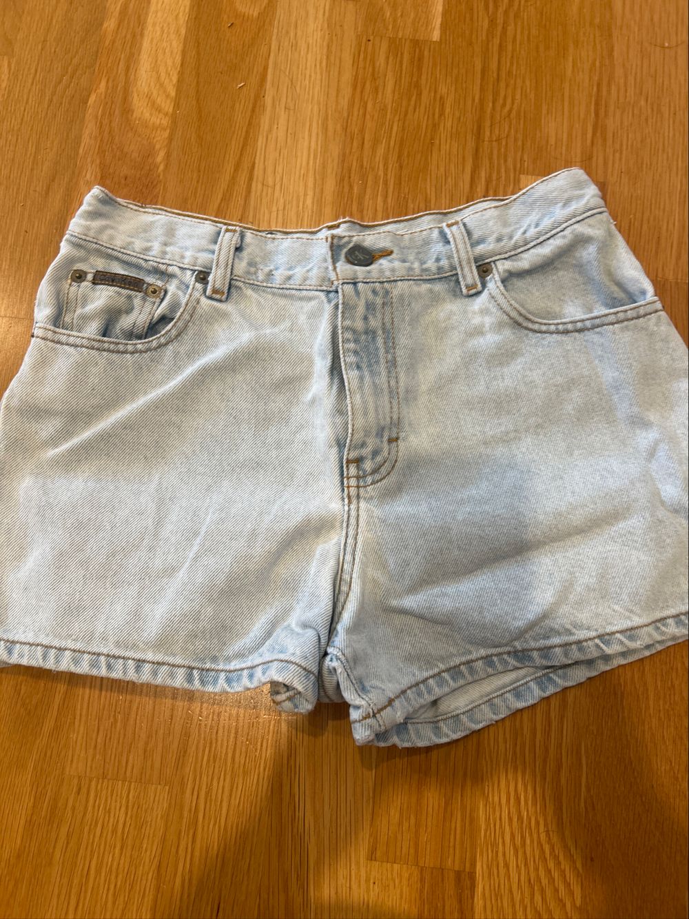 Calvin Klein Blue Denim Shorts