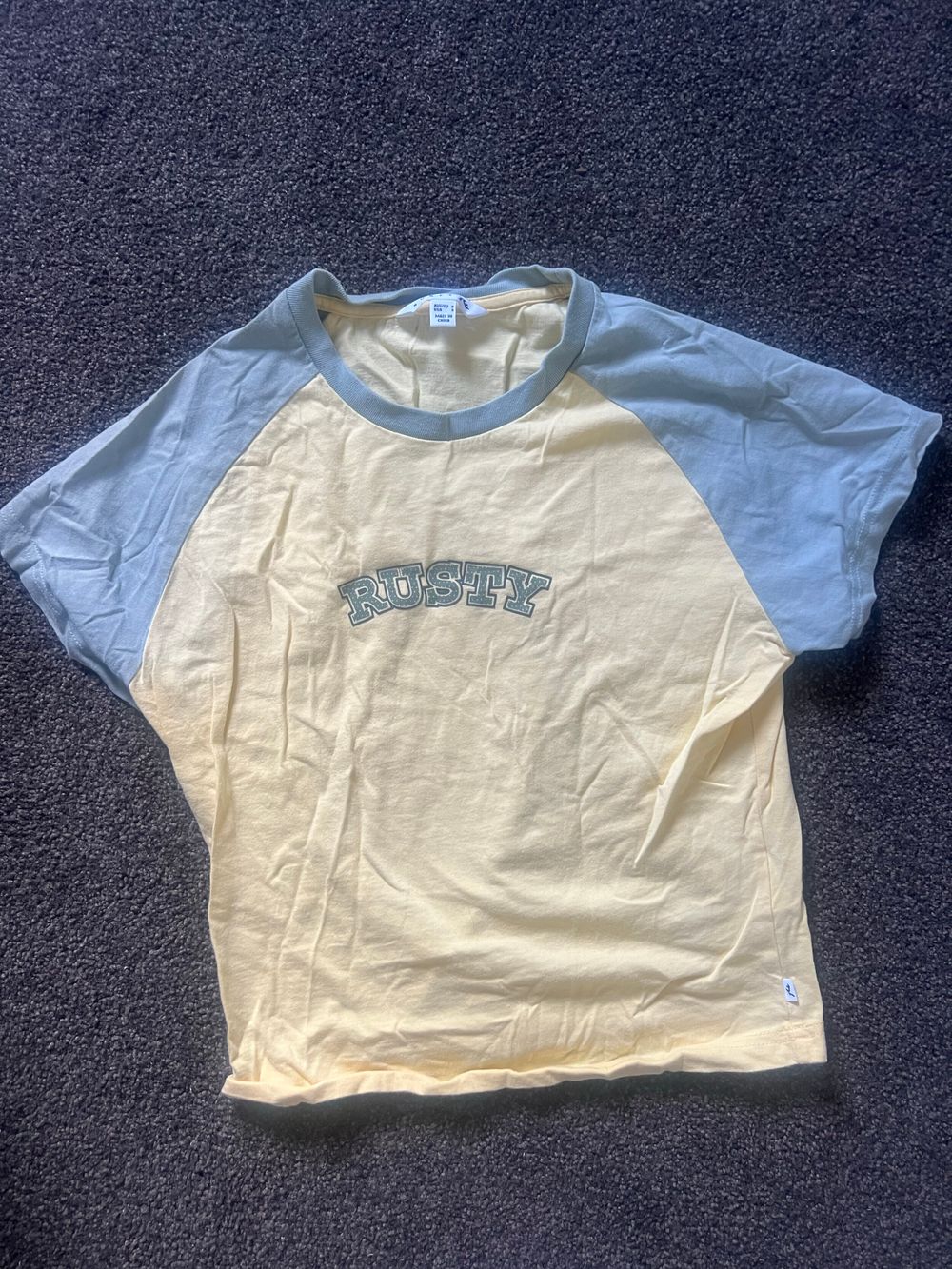 rusty baby tee