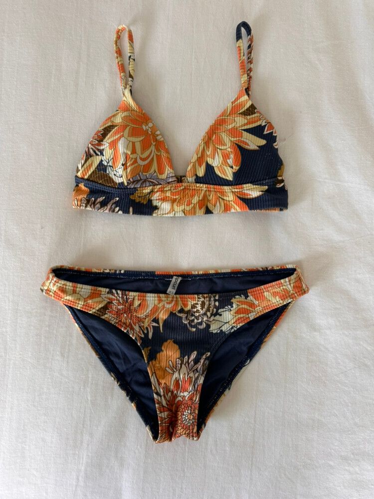 Rip Curl Floral Print Bikini Set Size XS