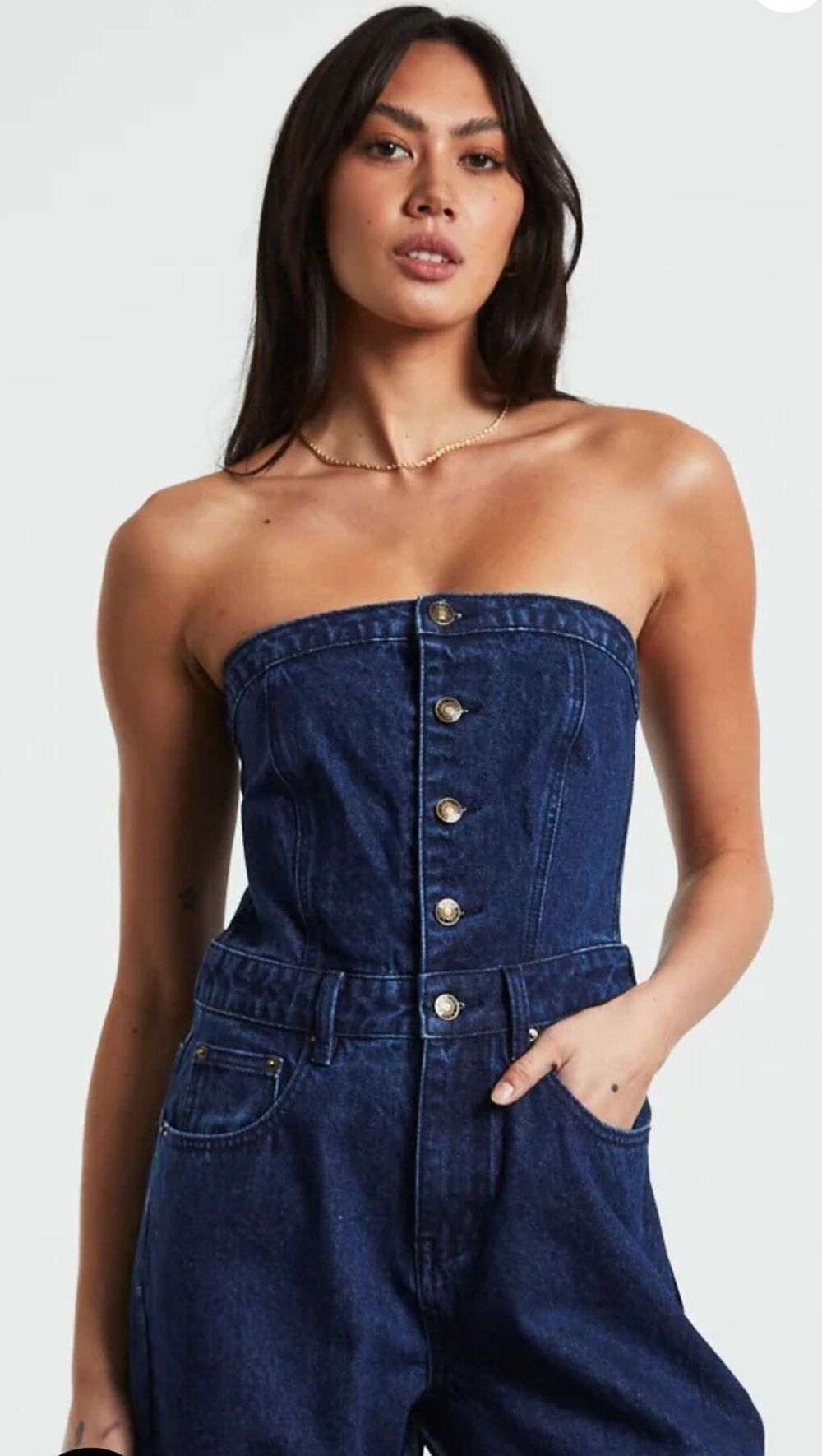 Denim Playsuit