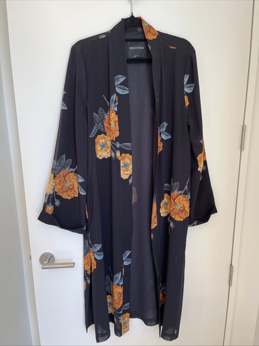 Decjuba Black Floral Jacket