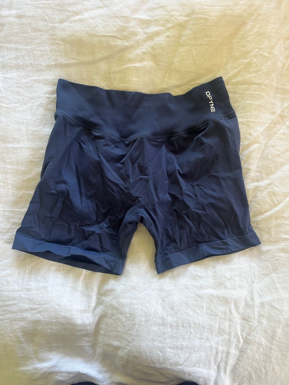 DFYNE Impact Shorts 4.5" - DARK BLUE SIZE L