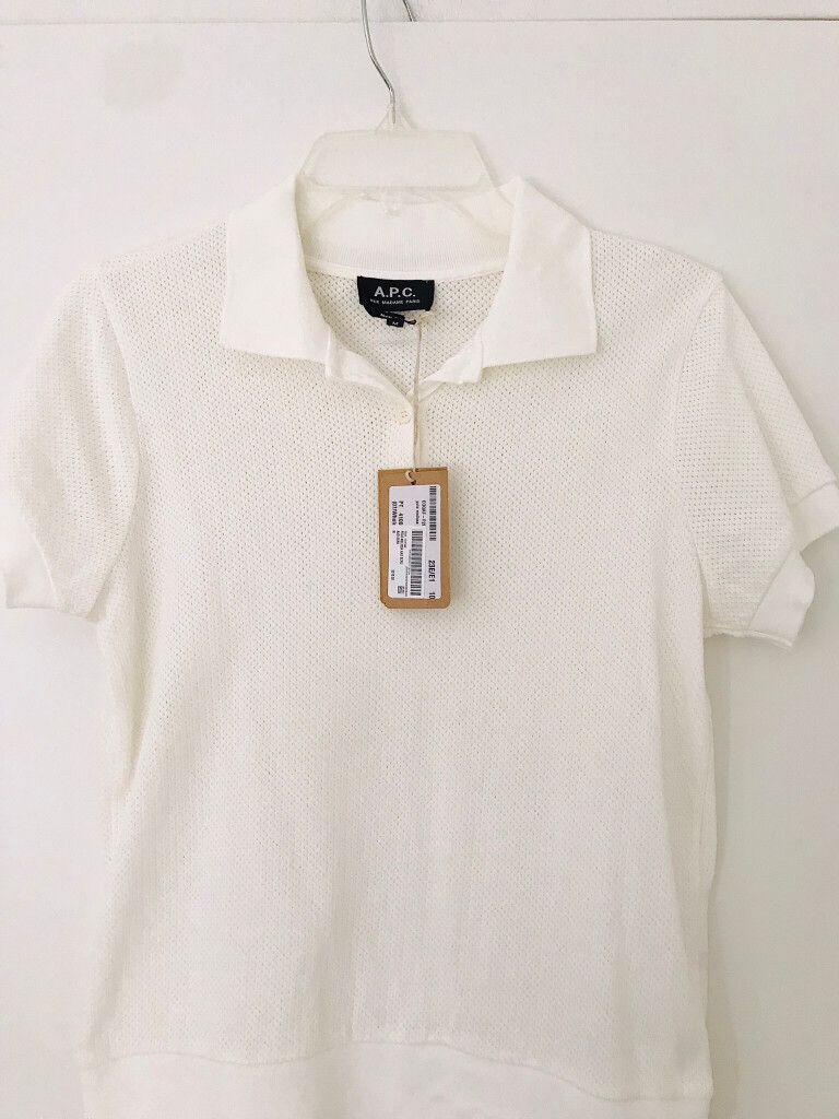 APC polo shirt size M