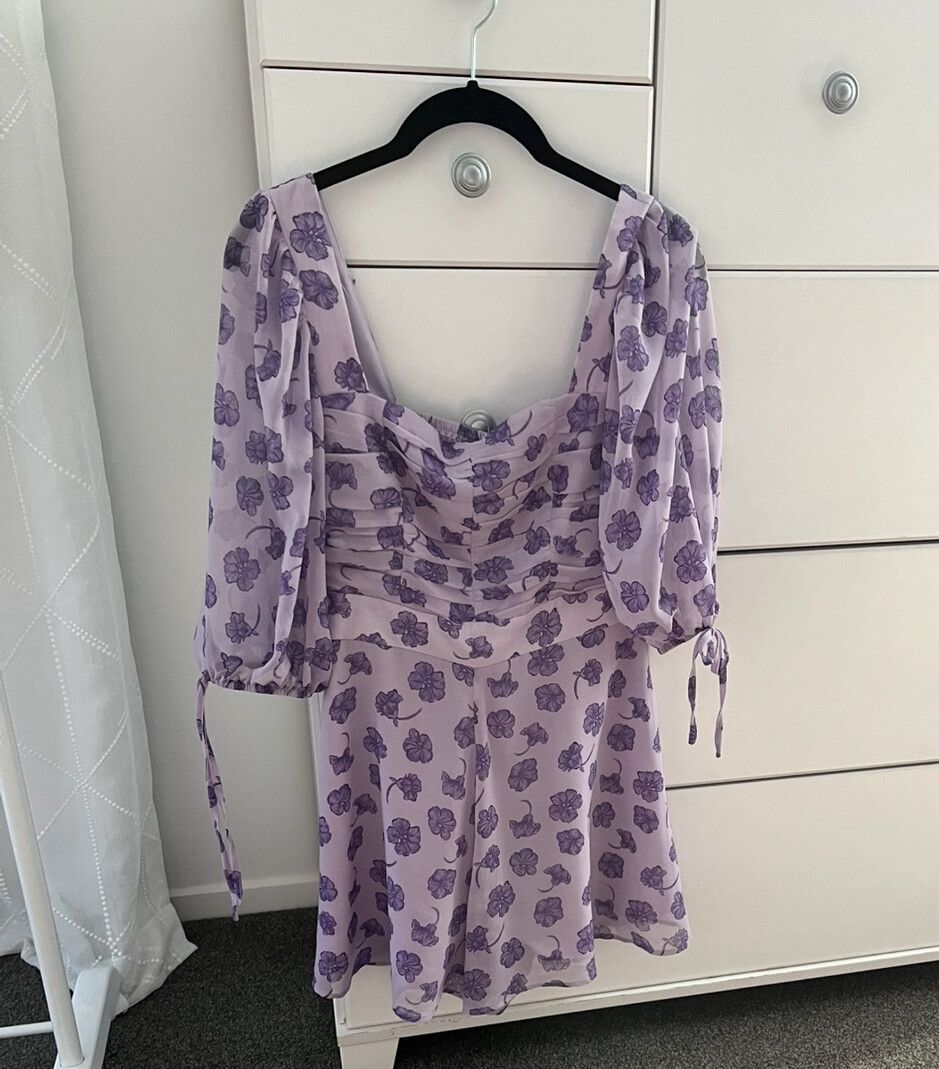 Purple Dotti Playsuit