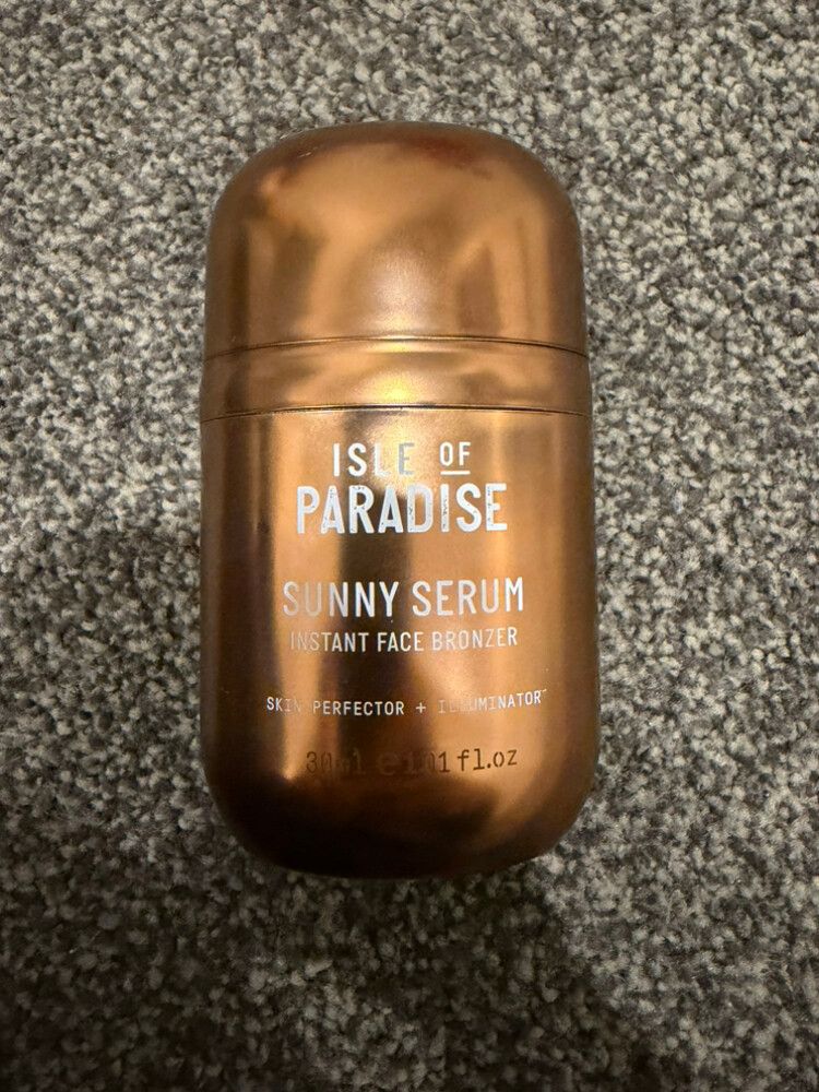 Isle Of Paradise Sunny Serum Instant Face Bronzer