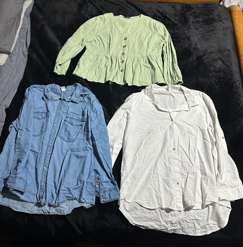 3 Button Up Shirts