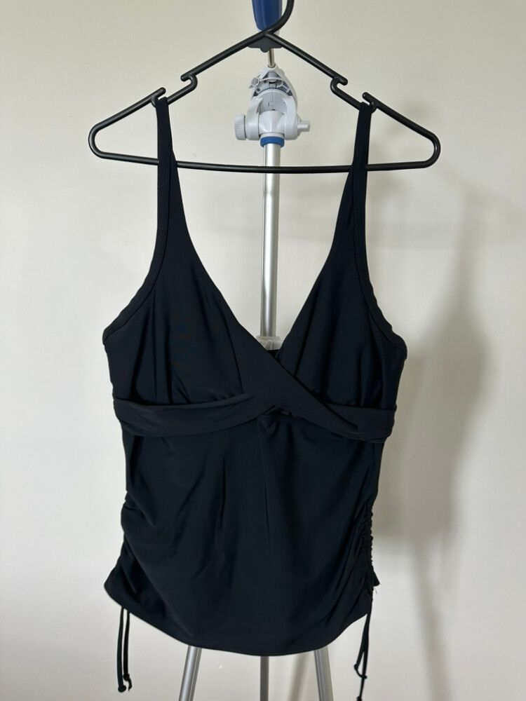 Seafolly Black Tankini Top