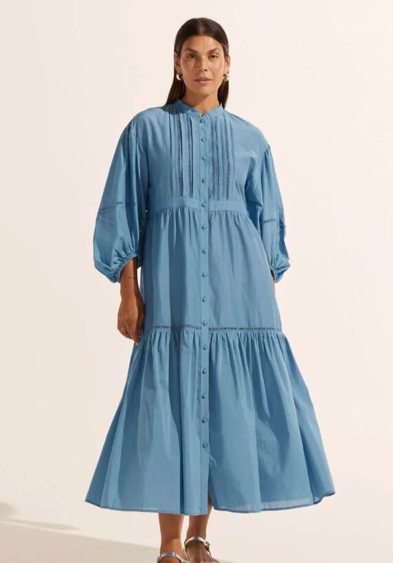 Allure Dress-Adriatic Blue