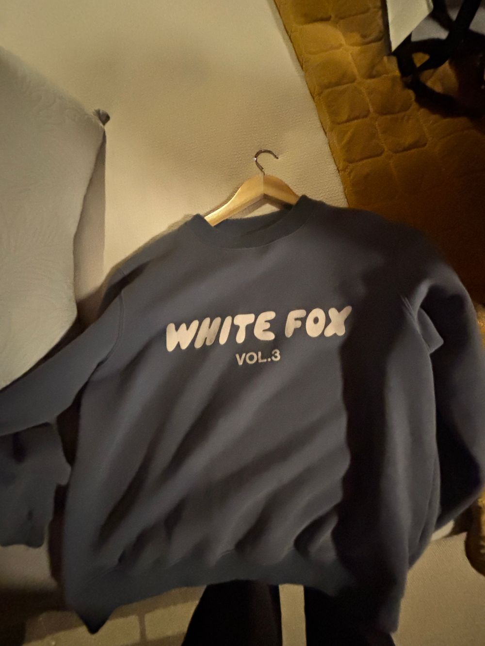 White Fox blue Jumper