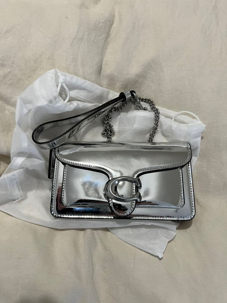 Coach Silver Tabby Crossbody Bag