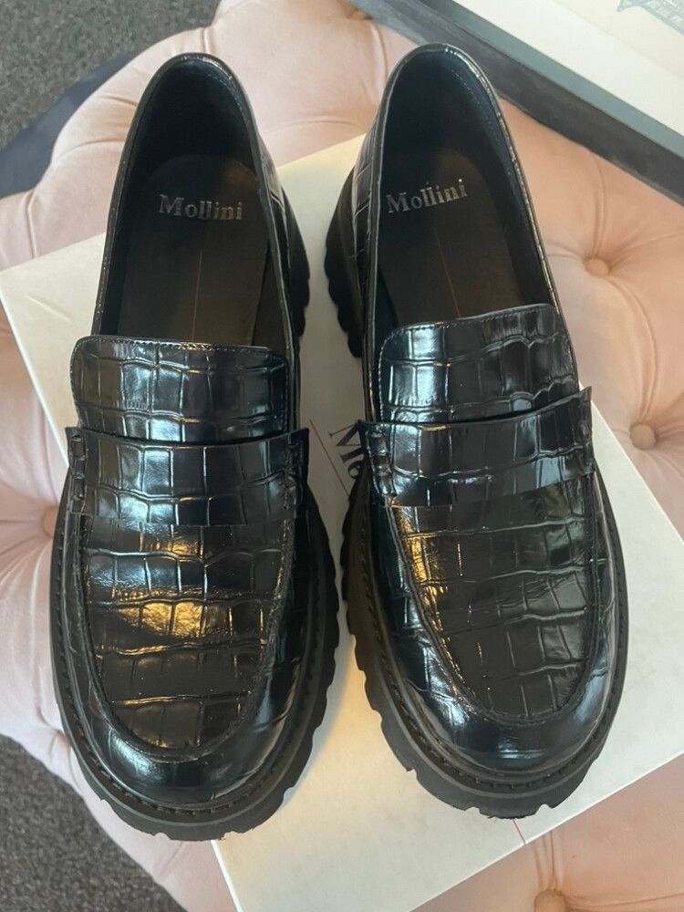 Chunky Leather Loafers