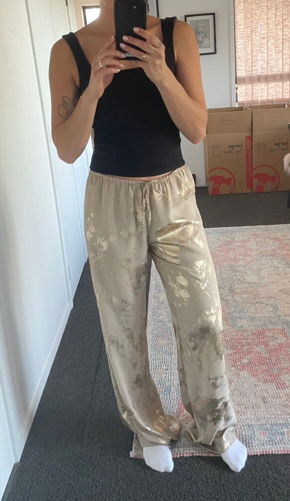 Foil pants