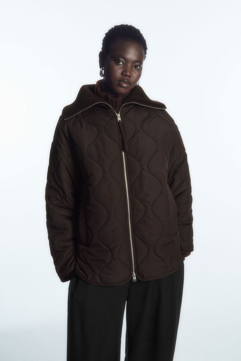 Cos dark brown jacket