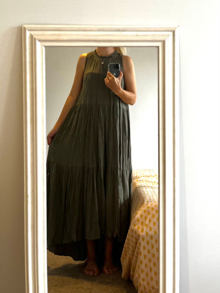 Decjuba - Decuba Olive Dress on Designer Wardrobe