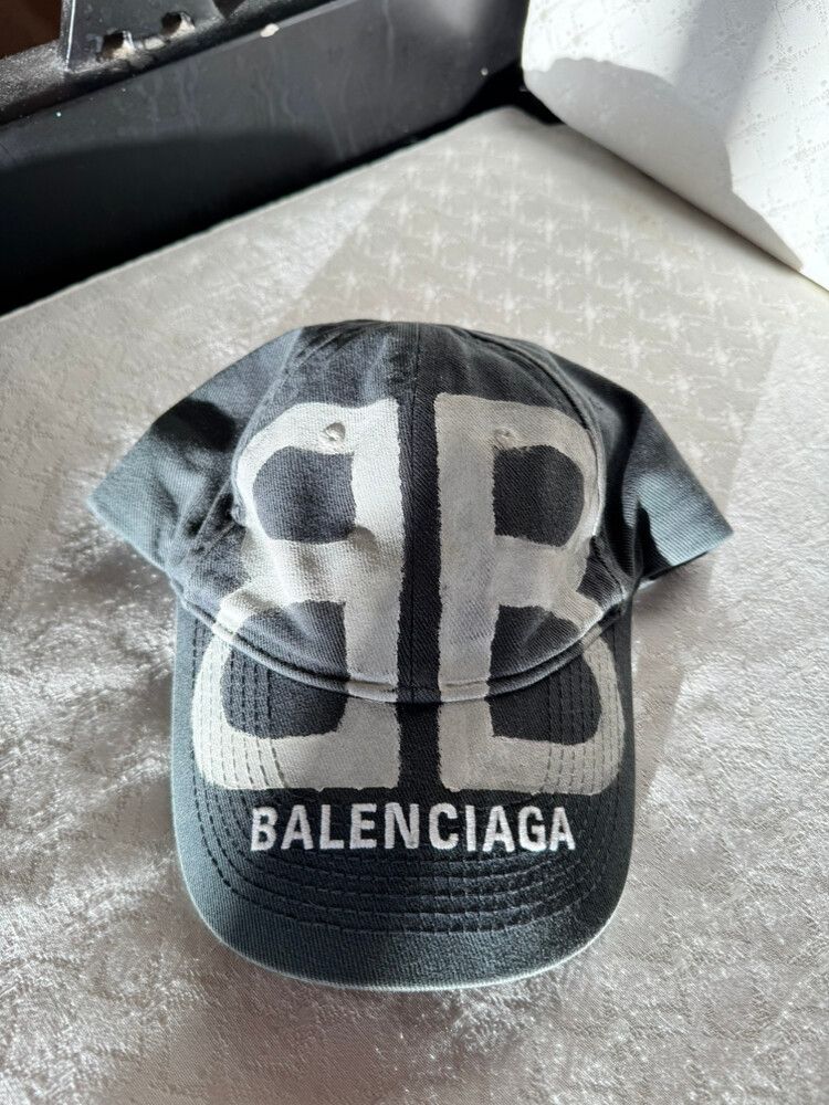 Balenciaga - Balenciaga BB Sprayed Cap on Designer Wardrobe