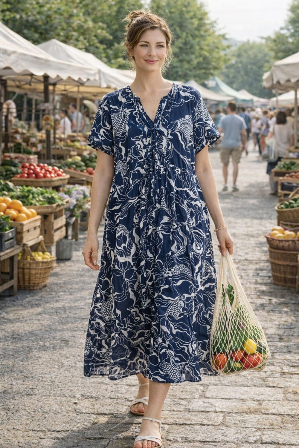 Oneseason Australia 100% Cotton Floral Resort Wear Size M