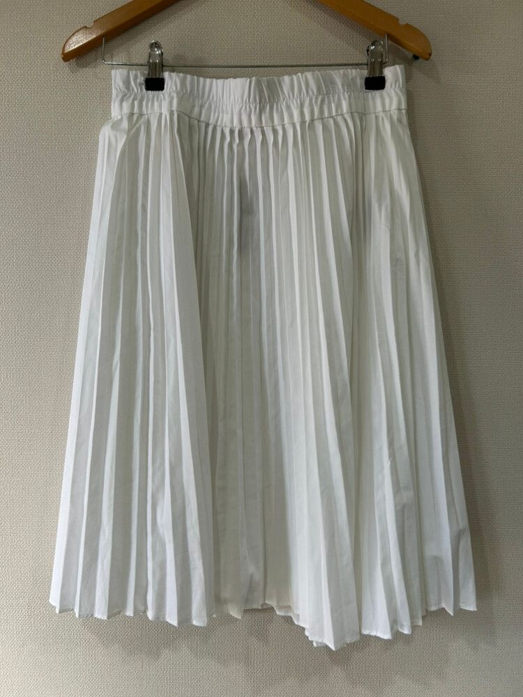 J.Crew White Pleated Skirt Size 16/2XL