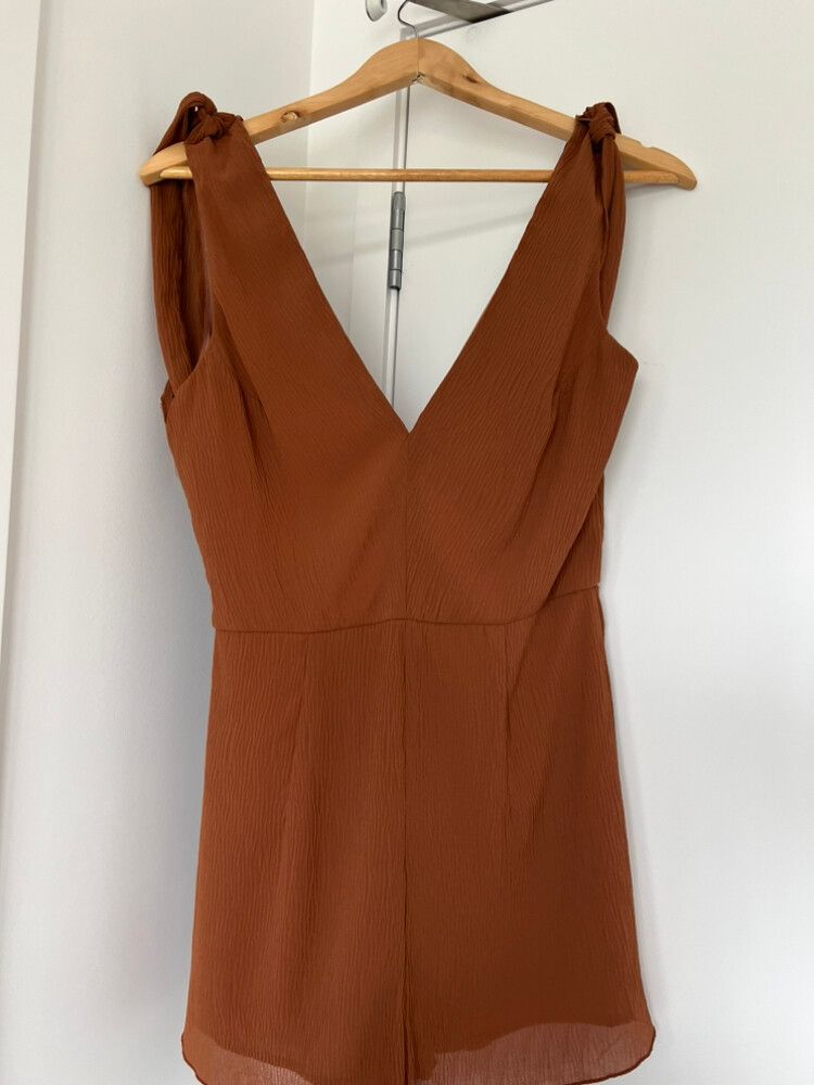 Indikah Brown Playsuit