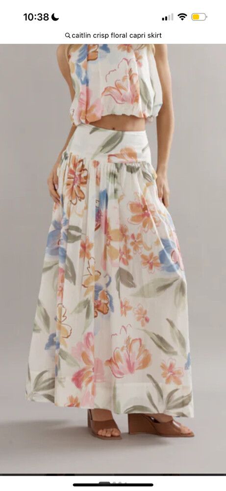 Caitlin Crisp Capri Skirt