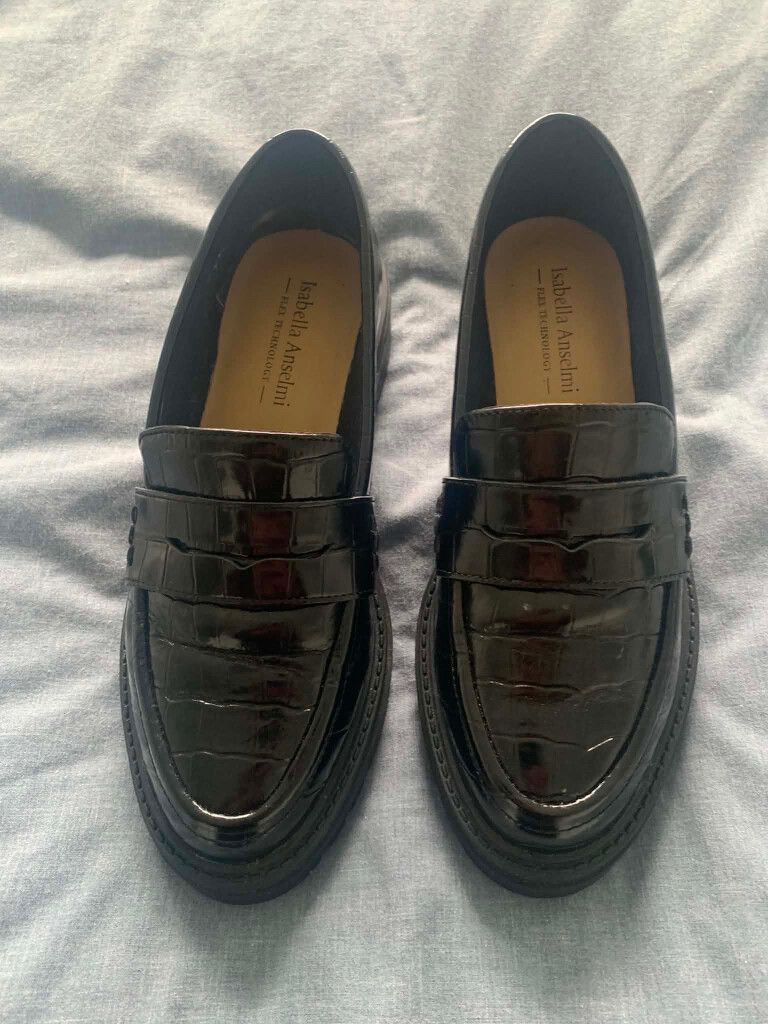 Isabella Anselmi Black Loafers