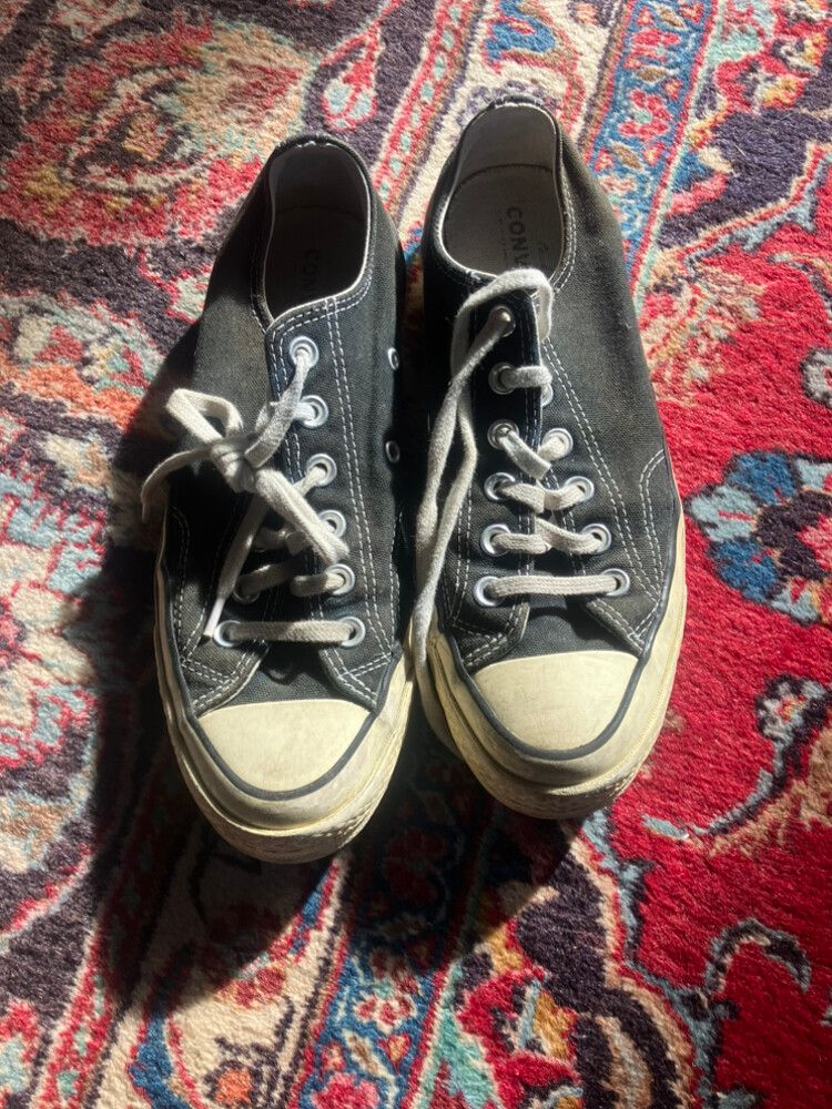 Black Low Converse Chuck Taylors