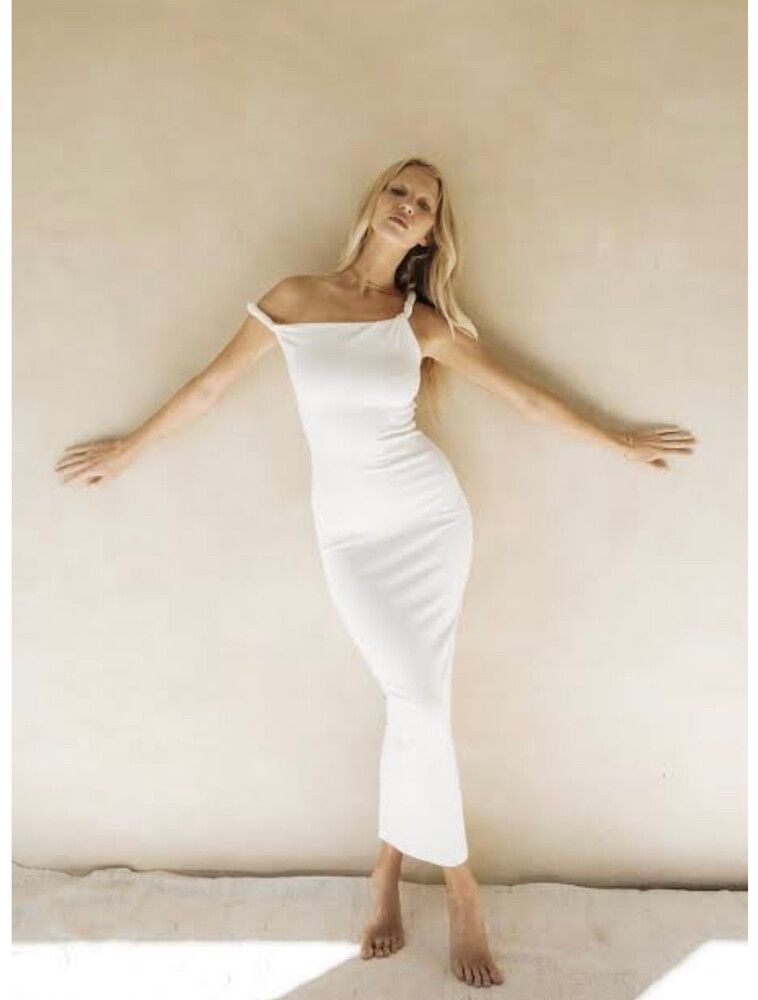knee length dresses for ladies Johansen The Long Poppy Dress main image 0