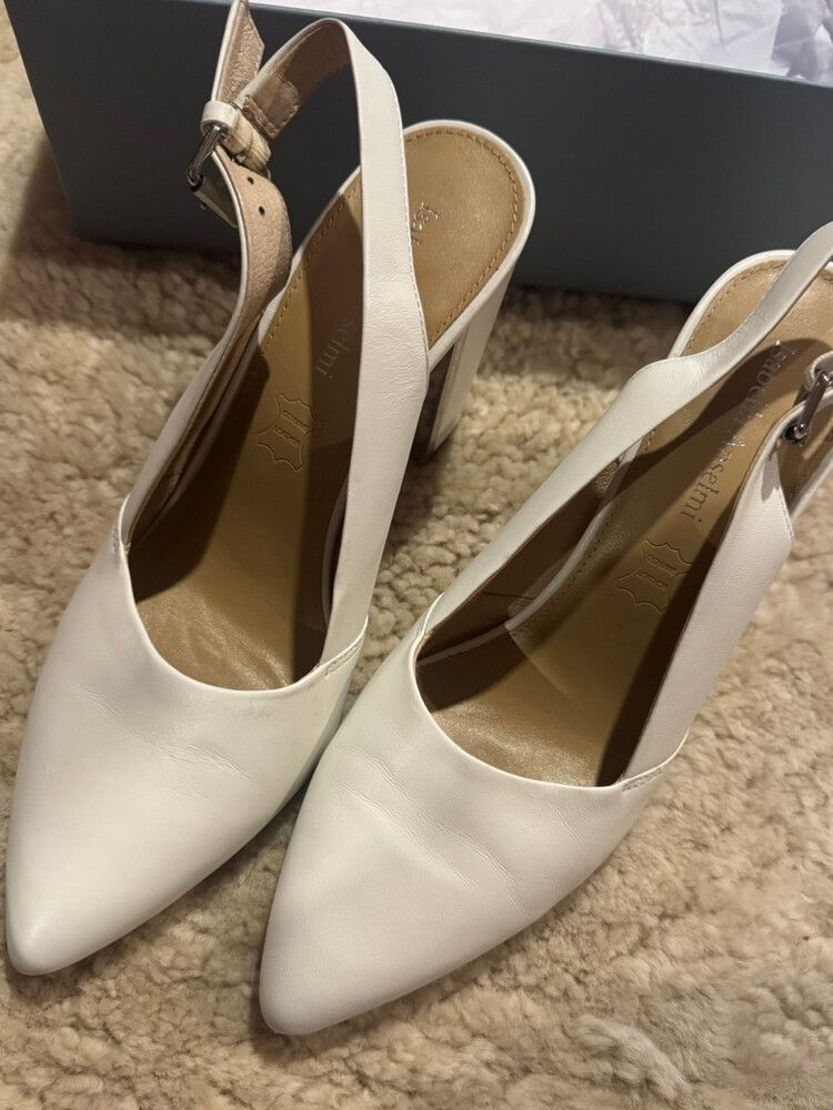 Isabella Anselmi white Heels