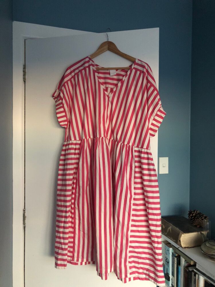 kowtow pink dress easy sunday morning CONNIE CAO